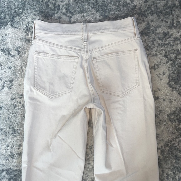 Off-White Mid-Rise Classic Straight Leg Jeans - Picture 2 of 6